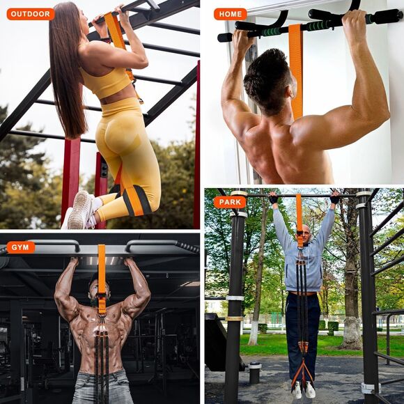 Pull Up Assistance Bands, Adjustable Heavy Duty Resistance Band for Pull Up - Picture 6 of 12